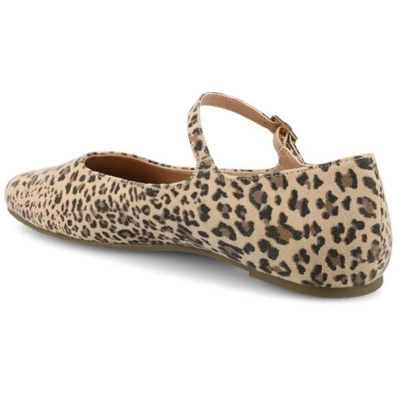 Journee Collection Women's Carrie Buckle Strap Dress Flats - Picture 3 of 5